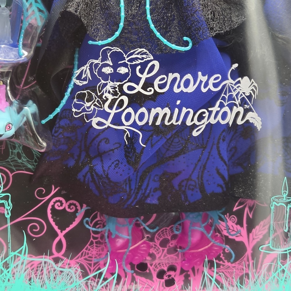 NEW Monster High Designer Series LENORE LOOMINGTON Doll With Mattel Shipper Box - Picture 7 of 16